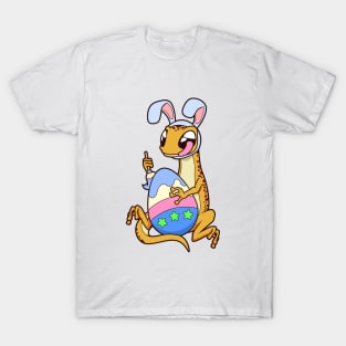 Fire salamander painting Easter eggs at Easter T-Shirt